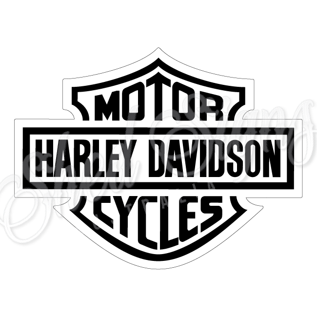 Harley HD Shield - 3D Acrylic Laser Cut Sign