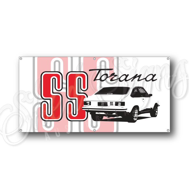 SS LX LH Torana Hatch Flag Banner - Shed Signs Australia