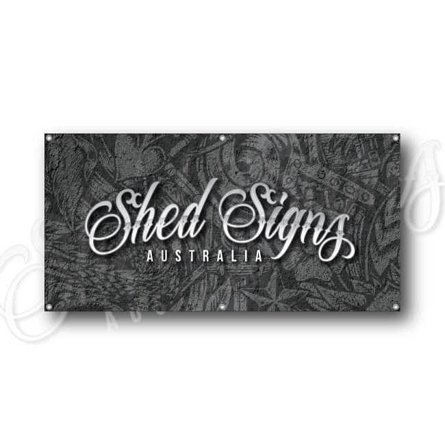 Shed Signs Australia Flag Banner