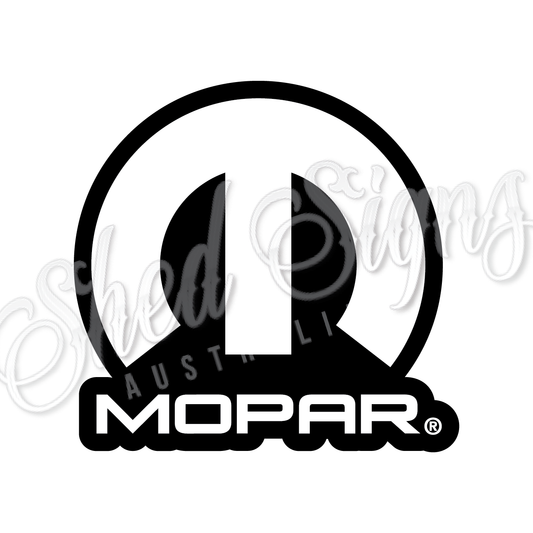 Mopar - 3D Acrylic Laser Cut Sign.