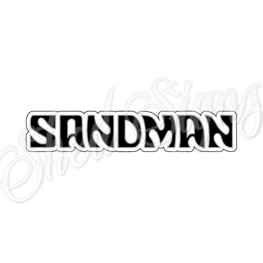 Holden Sandman Badge - 3D Acrylic Laser Cut Sign